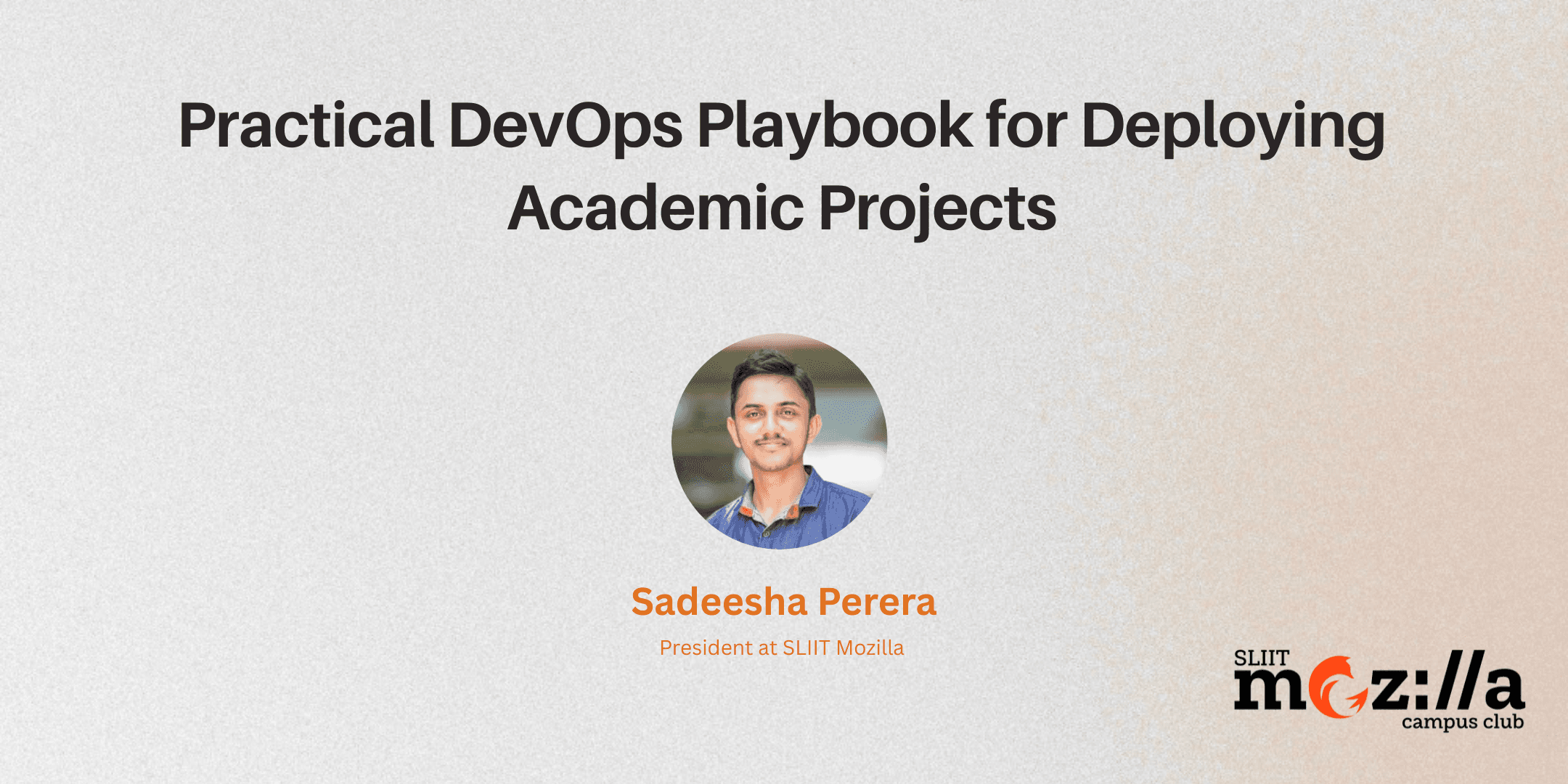 Practical DevOps Playbook for Deploying Academic Projects